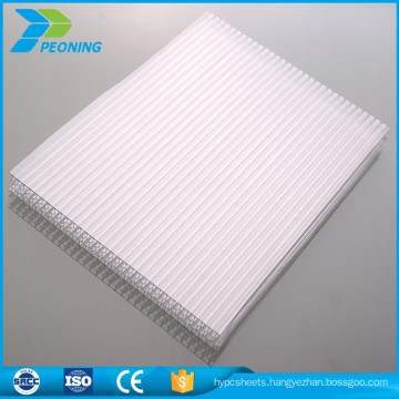 Chinese Factory cheap price polycarbonate hollow sheet manufacturer